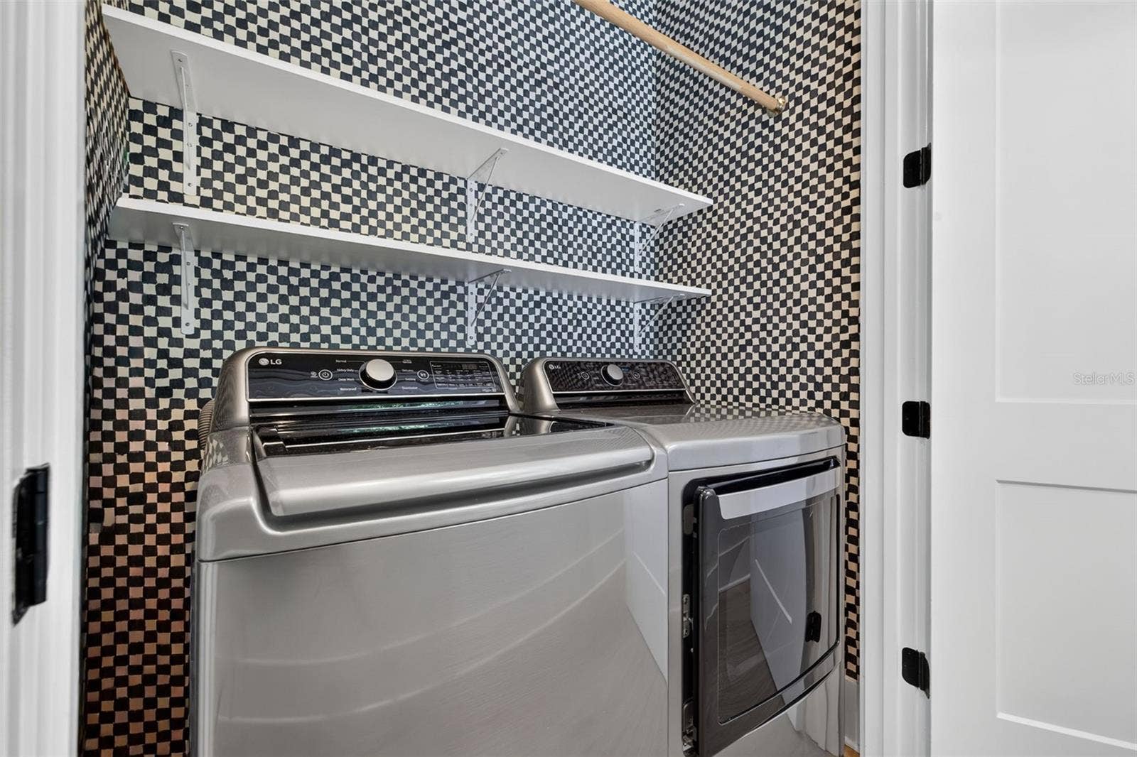 Upstairs Laundry closet