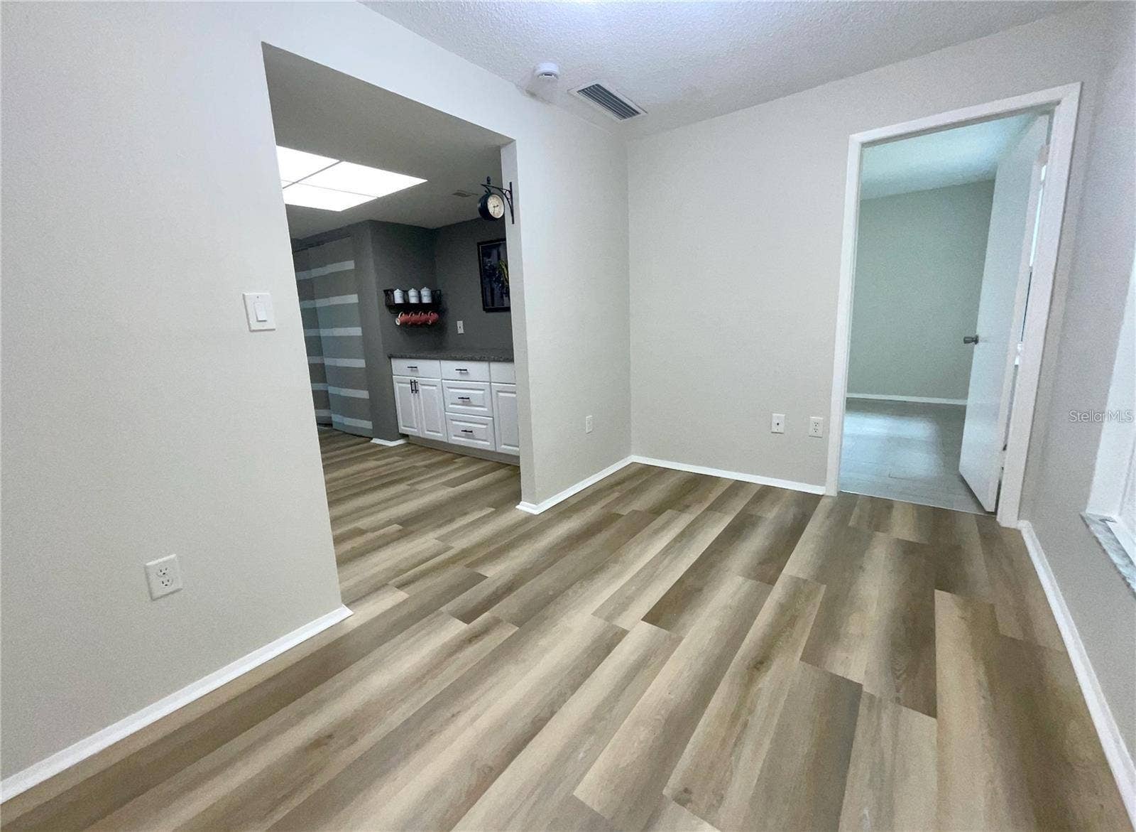 Bonus room with door to 2nd bedroom
