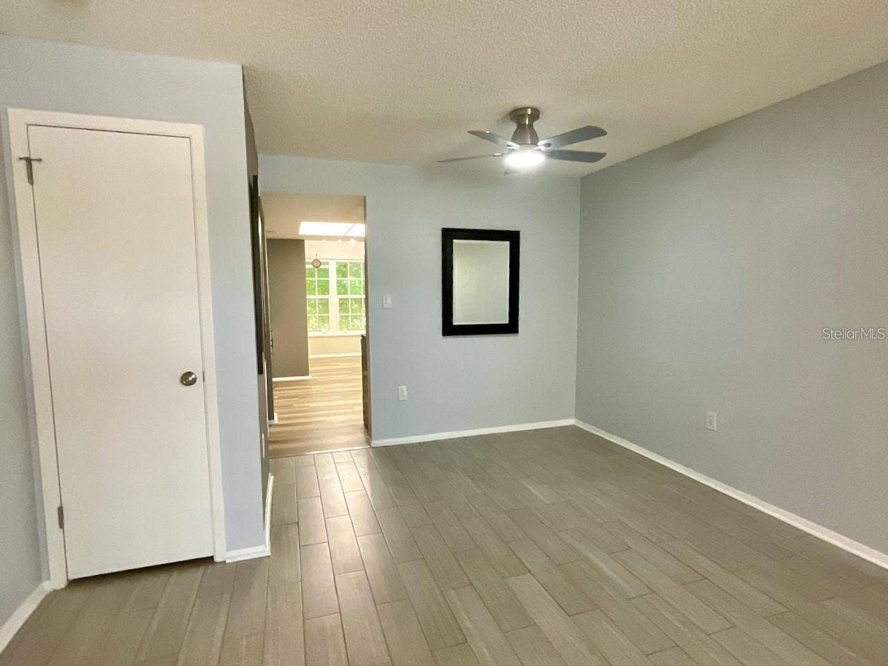Dining area and closet