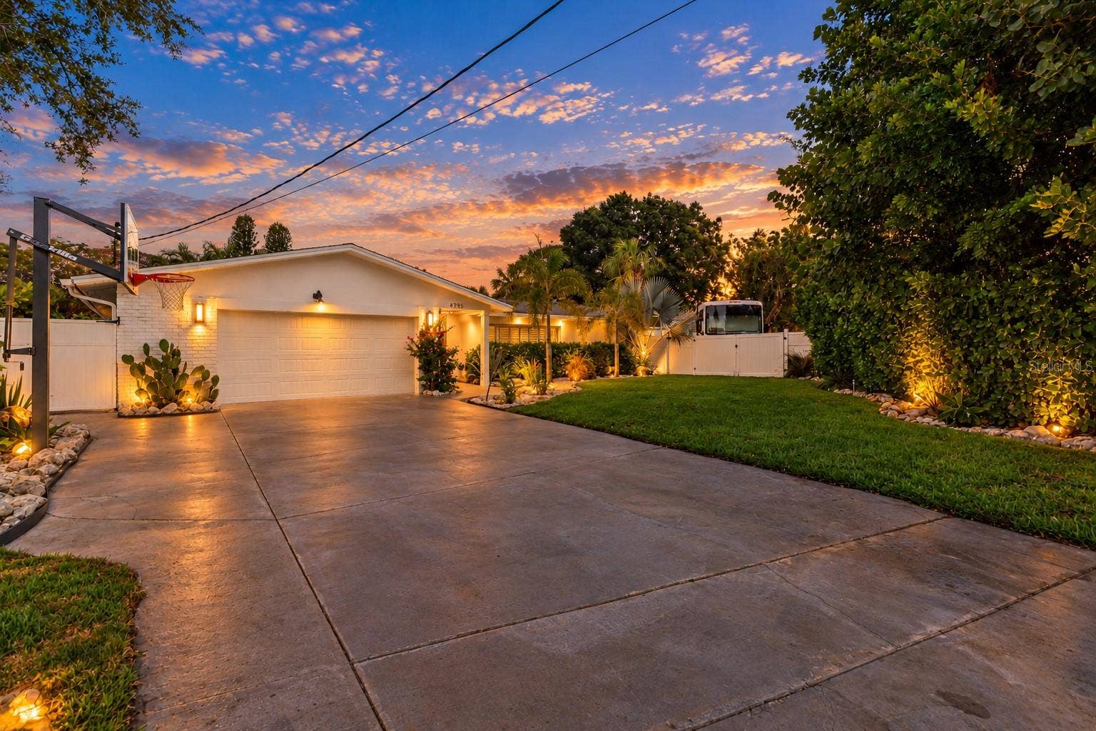 Twilight View of Home