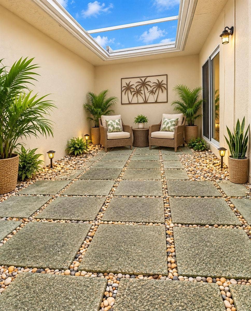 5444 GLEN IVY PLACE N, Pinellas Park, FL 33782 Virtually Staged Atrium