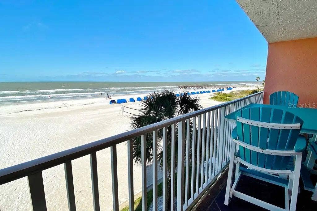 18400 GULF BOULEVARD, #1208, Indian Shores, FL 33785 A LARGE PRIVATE BALCONY TO ENJOY BREATHTAKING VIEWS OF THE SUGAR-SAND BEACH