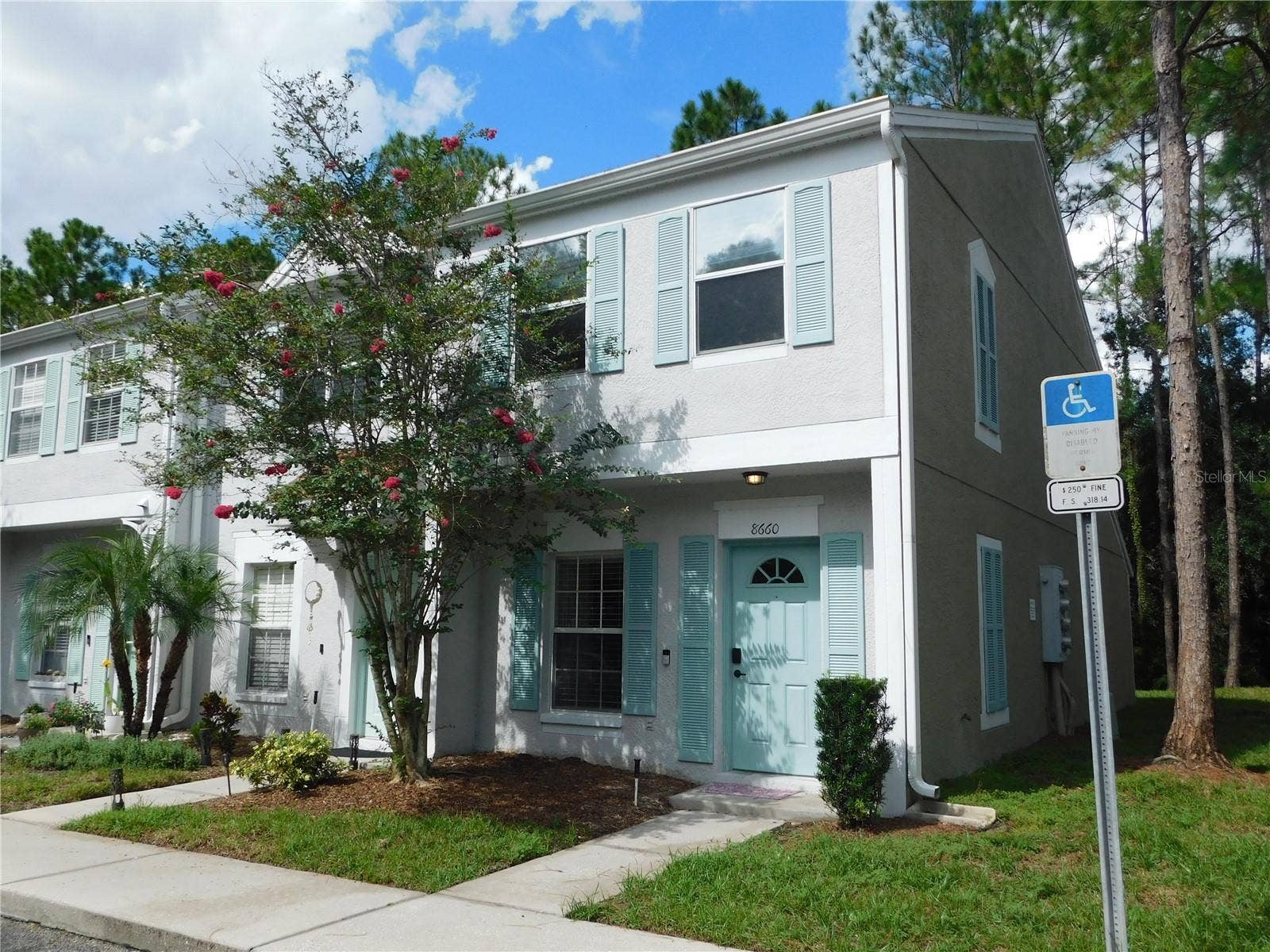 8660 HUNTERS KEY CIRCLE, Tampa, FL 33647 Corner Unit with reserved parking space in front.
