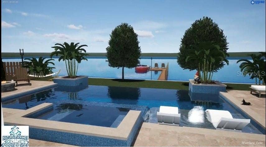 16268 GATOR HOLE ROAD, Odessa, FL 33556 Future Pool Rendering
