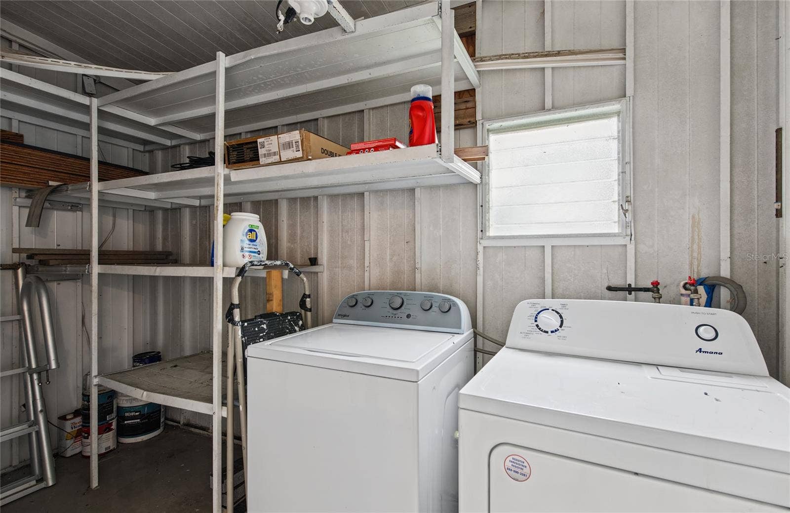 Washer and dryer