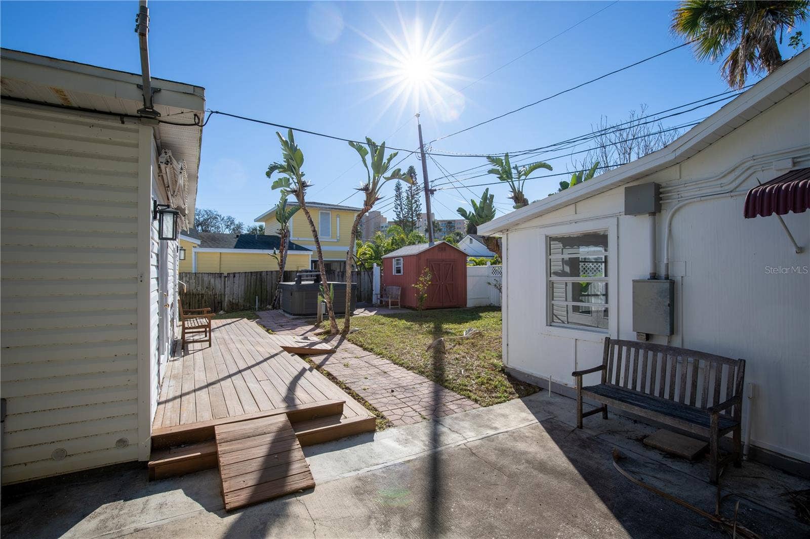 944 BRUCE AVENUE, Clearwater, FL 33767 BACKYARD