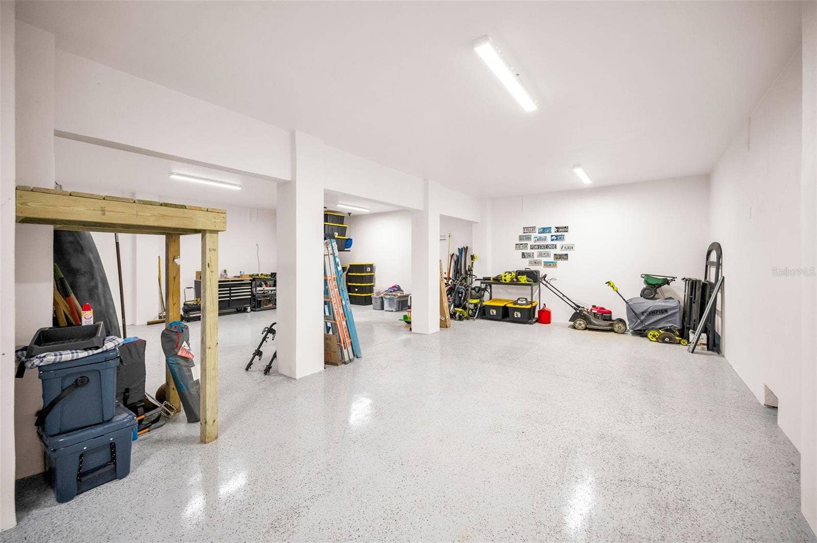 Huge garage