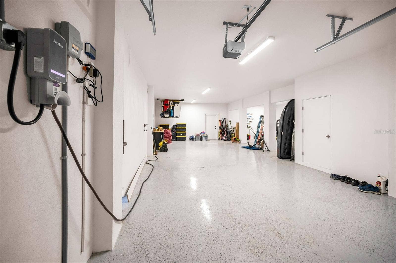 Bottom level is all garage