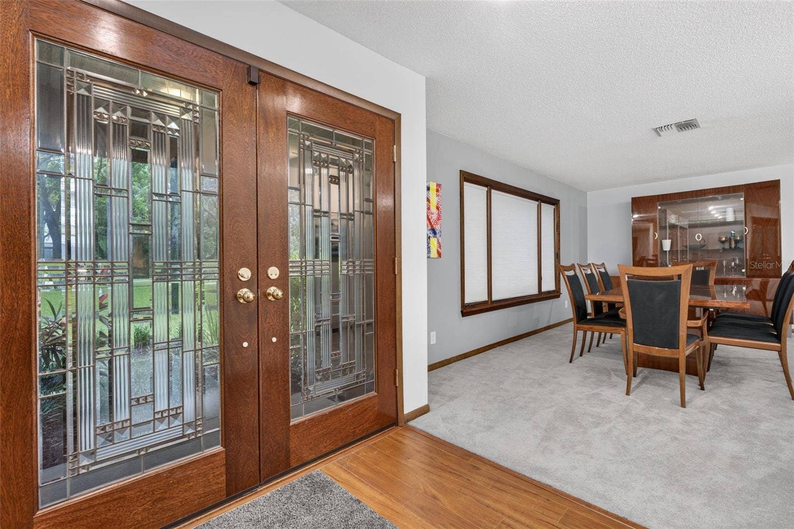 Beautiful Double Door Entry