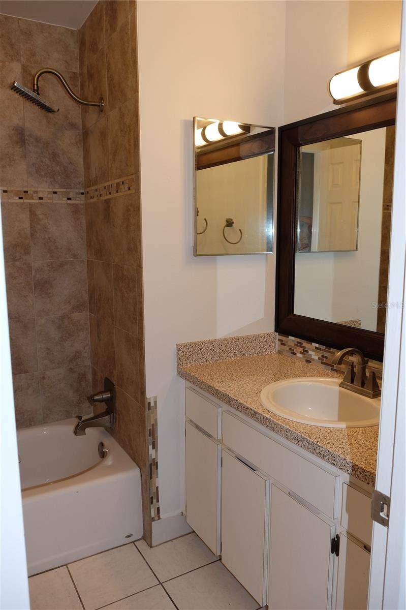 En suite bathroom