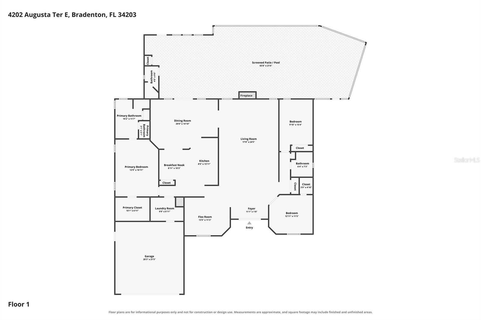 4202 AUGUSTA TERRACE E, Bradenton, FL 34203