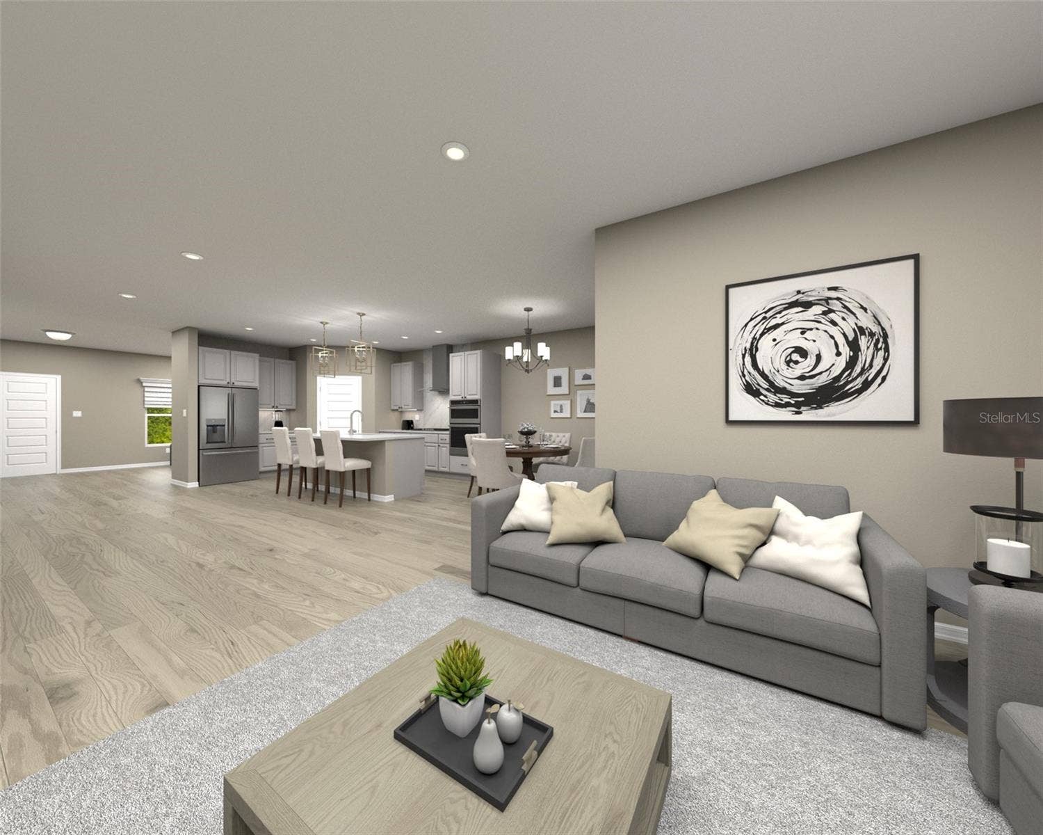 144 SUN CHASER DRIVE, Nokomis, FL 34275 Photo is not of the actual home, but is an inspirational photo of builders model home and may depict options, furnishings, and/or decorator features that are not included.