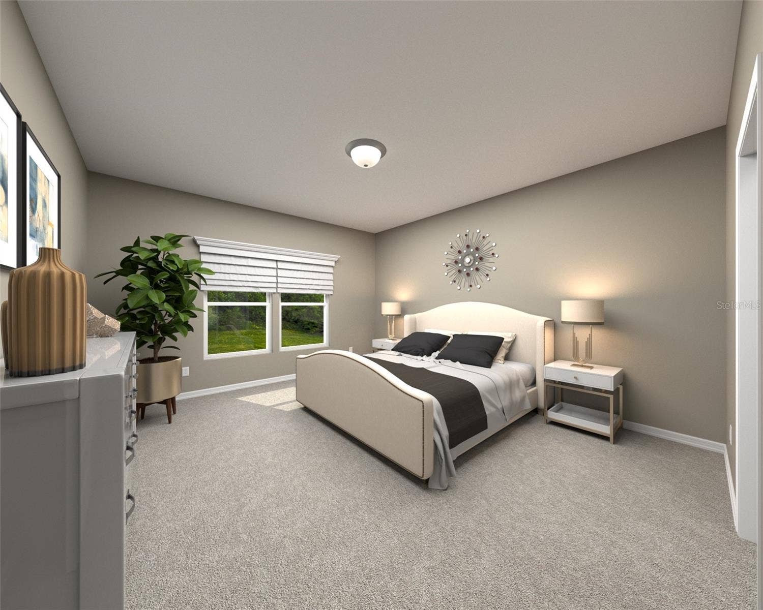 144 SUN CHASER DRIVE, Nokomis, FL 34275 Photo is not of the actual home, but is an inspirational photo of builders model home and may depict options, furnishings, and/or decorator features that are not included.