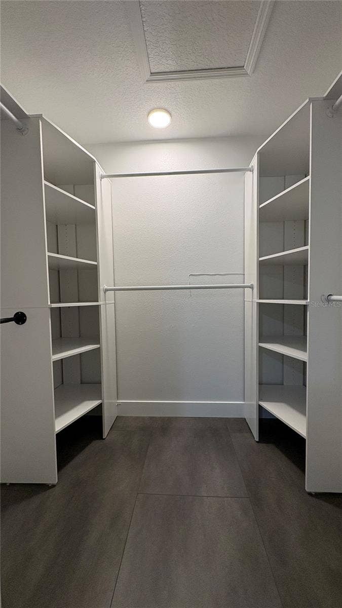 Primary walk-in closet