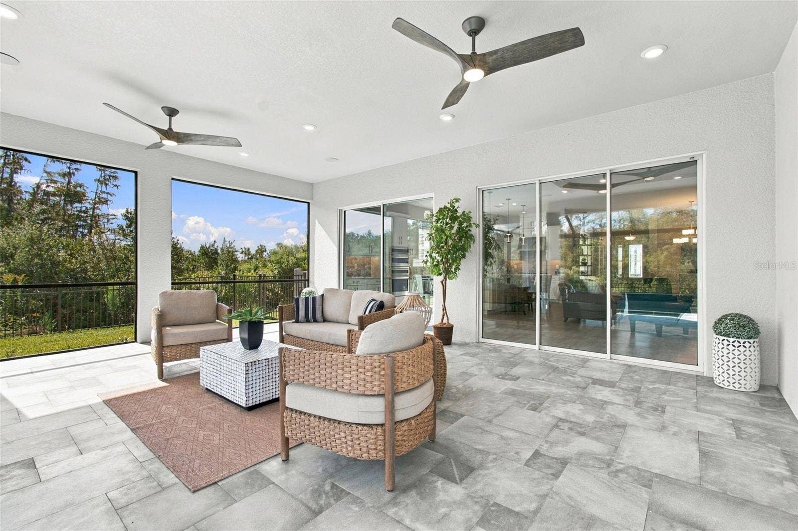 29749 CASSINO COURT, Wesley Chapel, FL 33543 The lanai is over 400 square feet under roof
