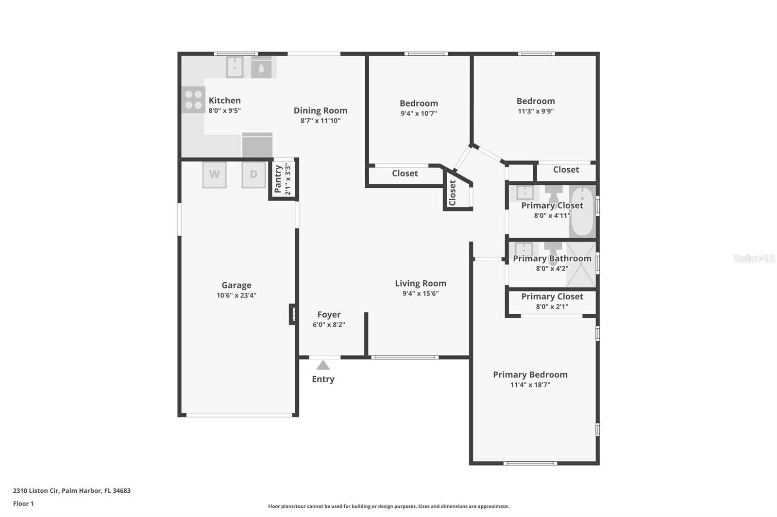 2310 LISTON CIRCLE, Palm Harbor, FL 34683