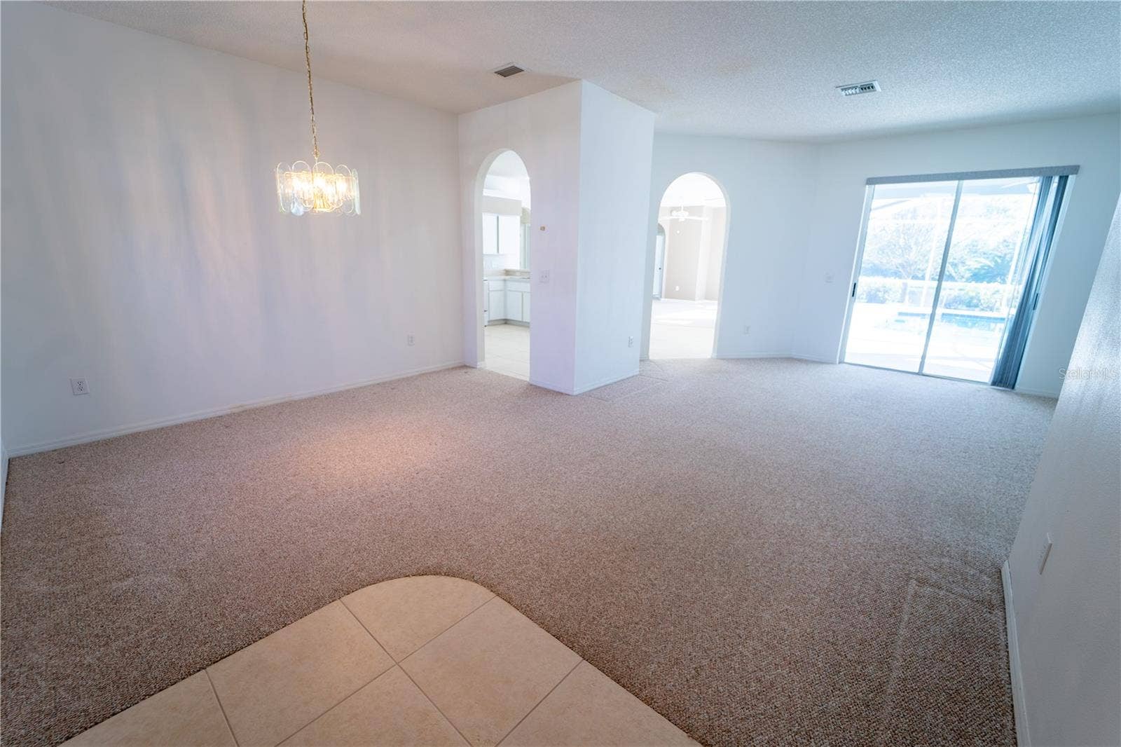 13023 SAINT FILAGREE DRIVE, Riverview, FL 33579 VIEW FROM FRONT DOOR.... FORMAL DINING & LIVING ROOMS