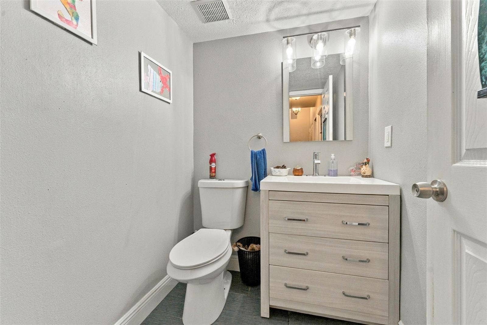 Main floor half bath
