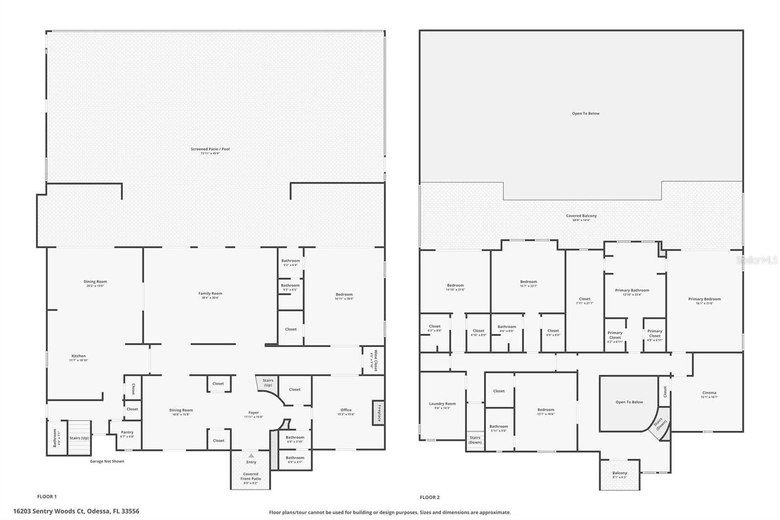 16203 SENTRY WOODS COURT, Odessa, FL 33556 16203 SENTRY WOODS COURT, Odessa, FL 33556