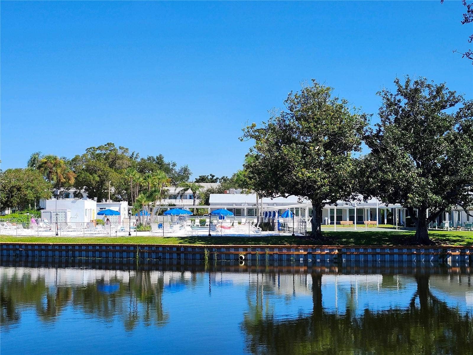 11201 80TH AVENUE, #201, Seminole, FL 33772 View of the pool & shuffleboard