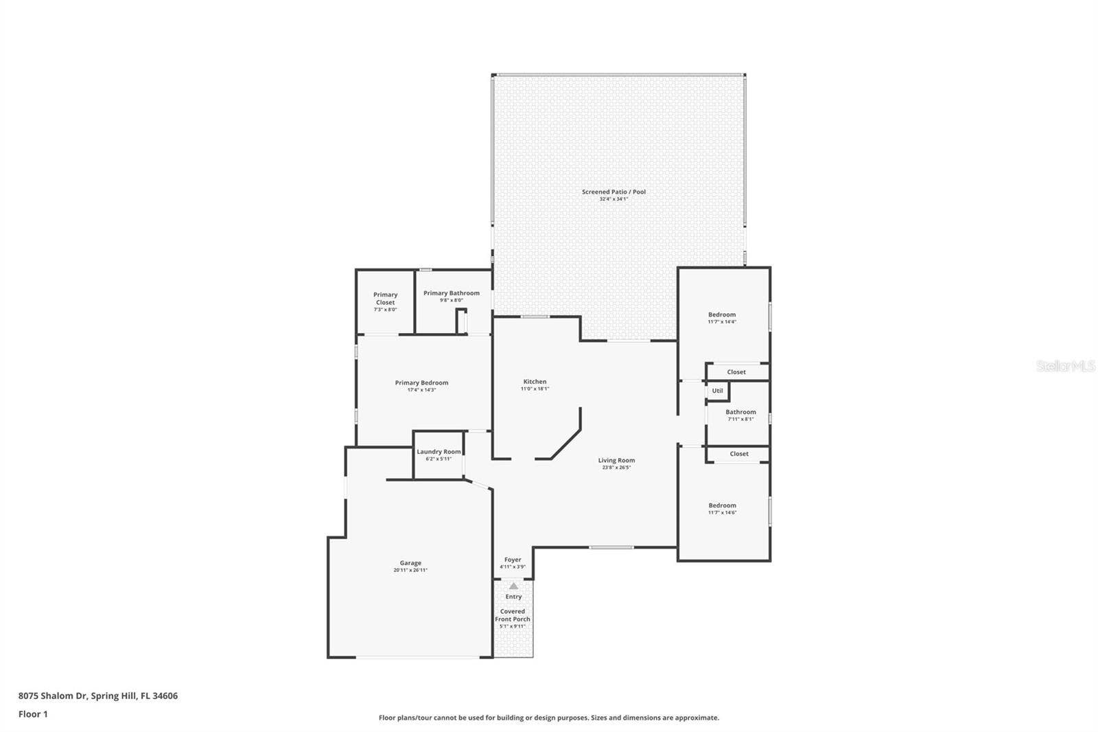8075 SHALOM DRIVE, Spring Hill, FL 34606 8075 SHALOM DRIVE, Spring Hill, FL 34606