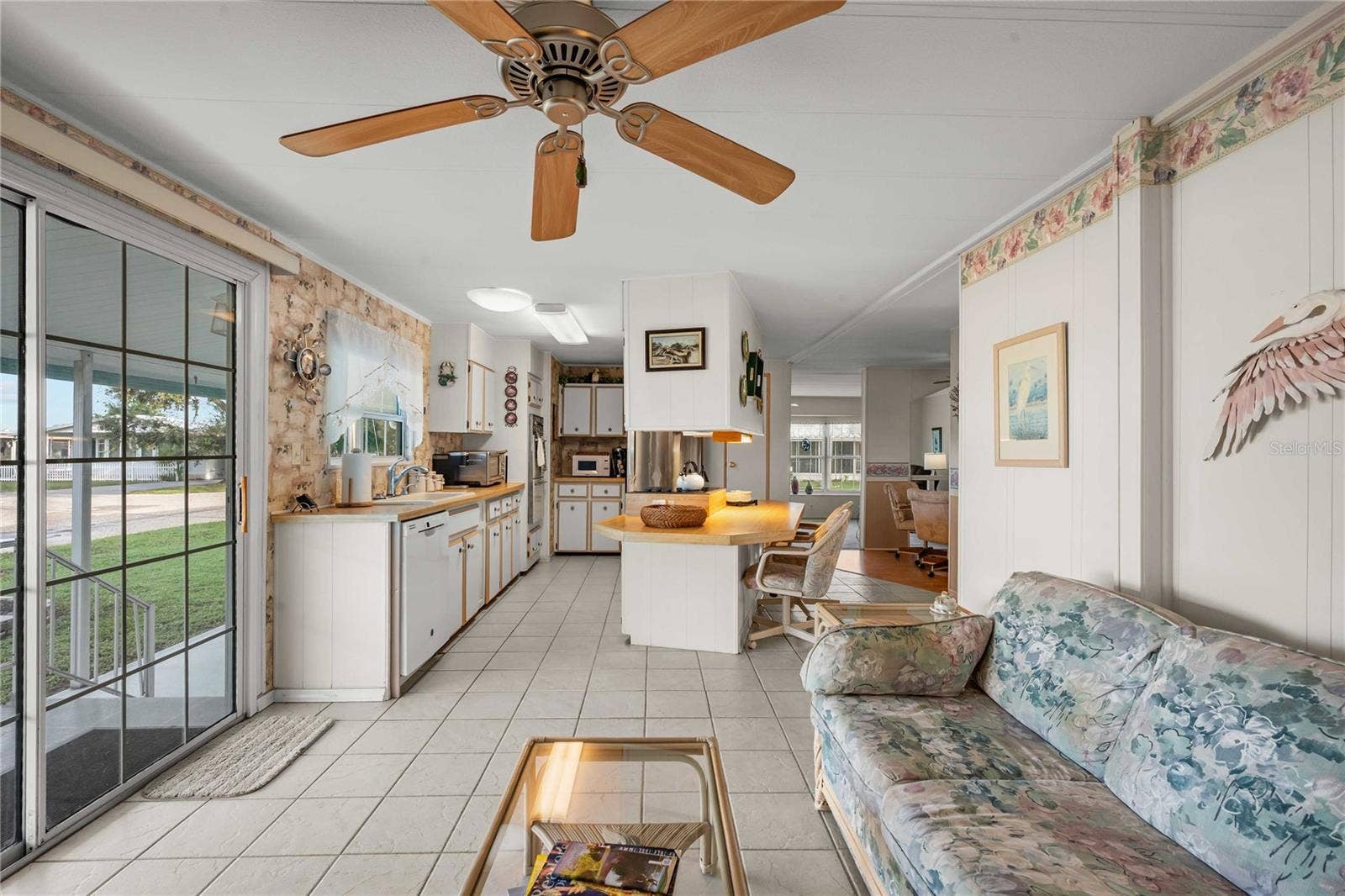 5352 PLANT STREET, Zephyrhills, FL 33542 Tile flooring and ceiling fan!