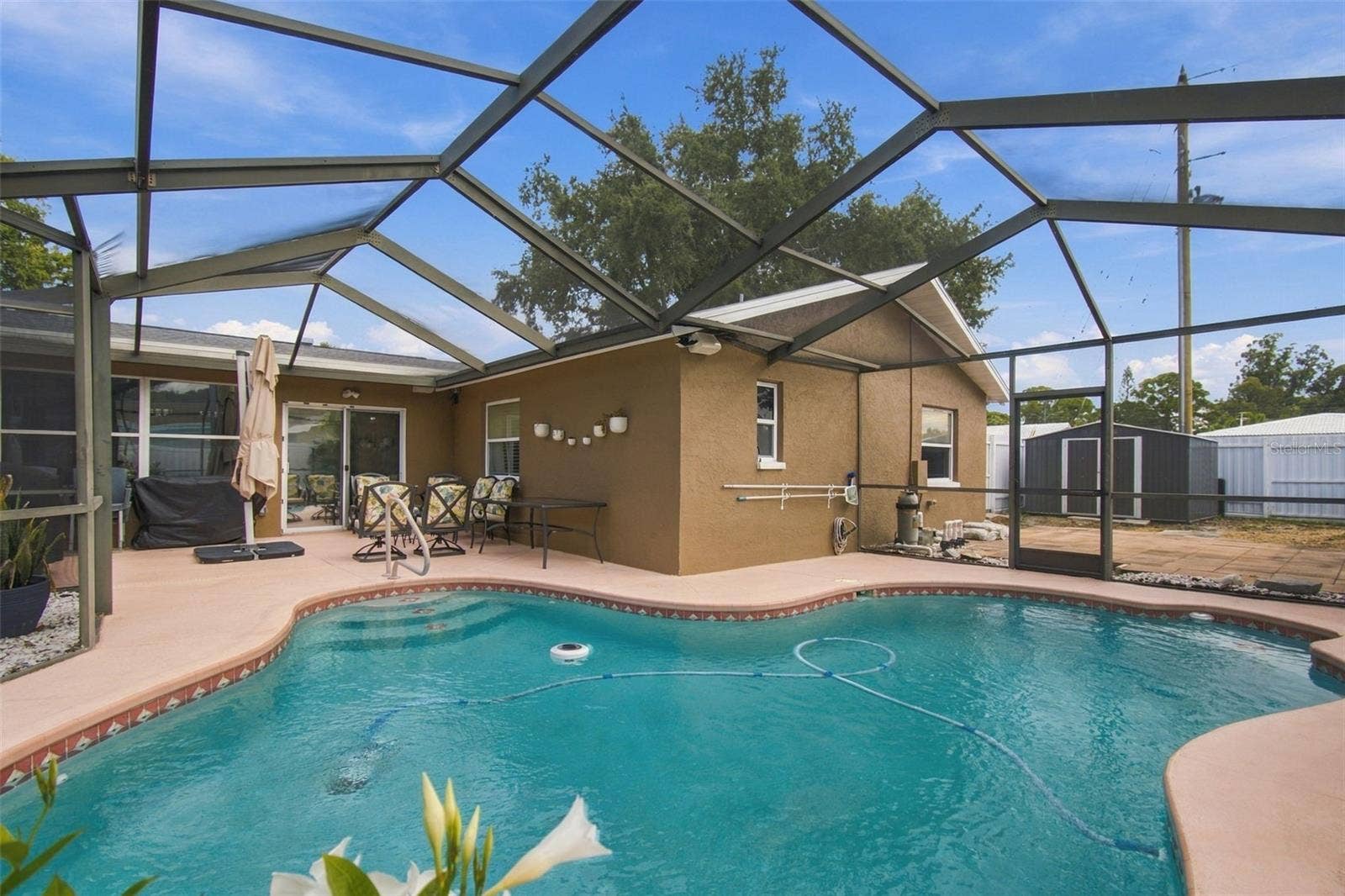14304 91ST AVENUE, Seminole, FL 33776 SCREENED POOL AREA