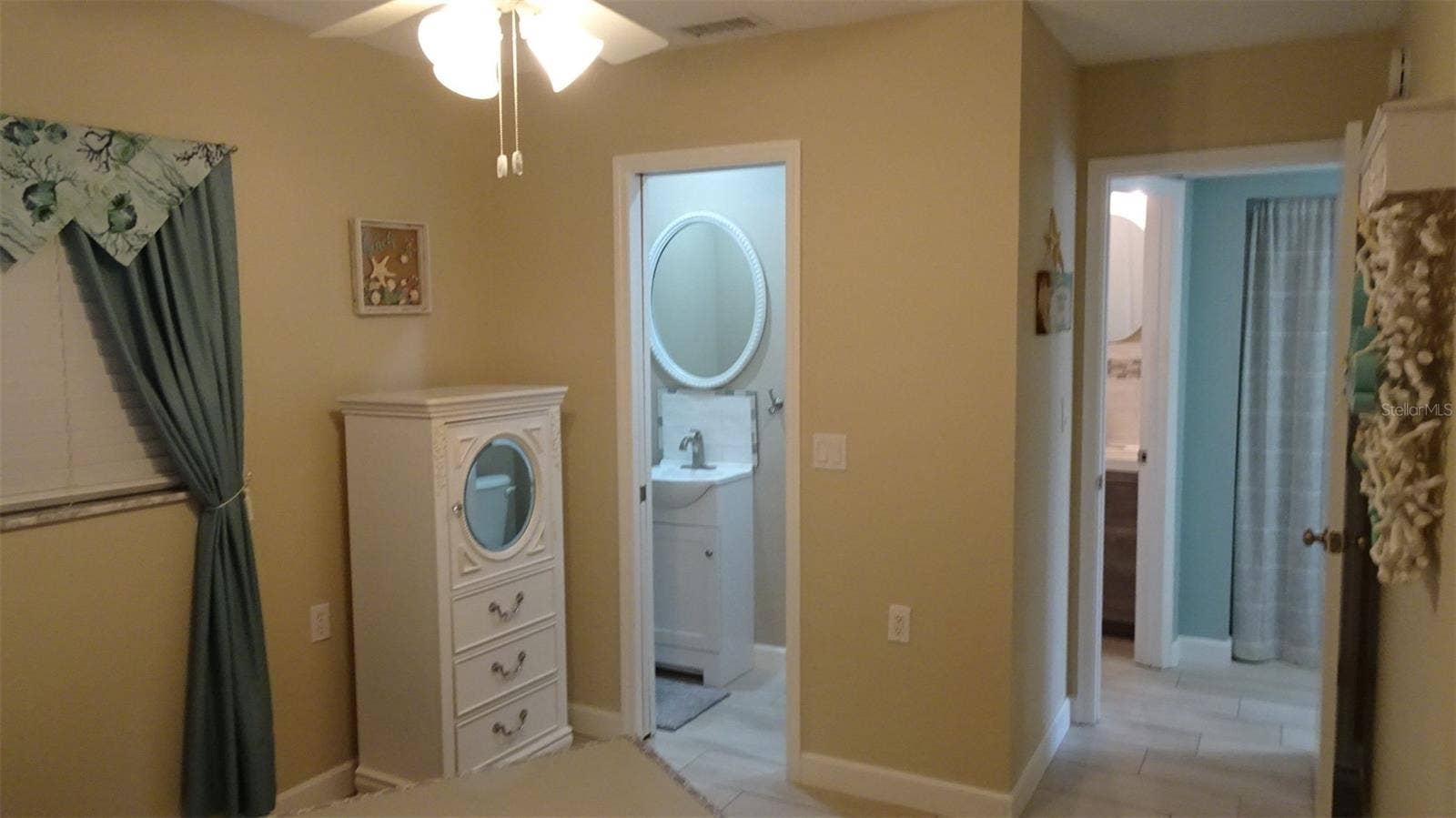 Rear bedroom ensuite with half bath.