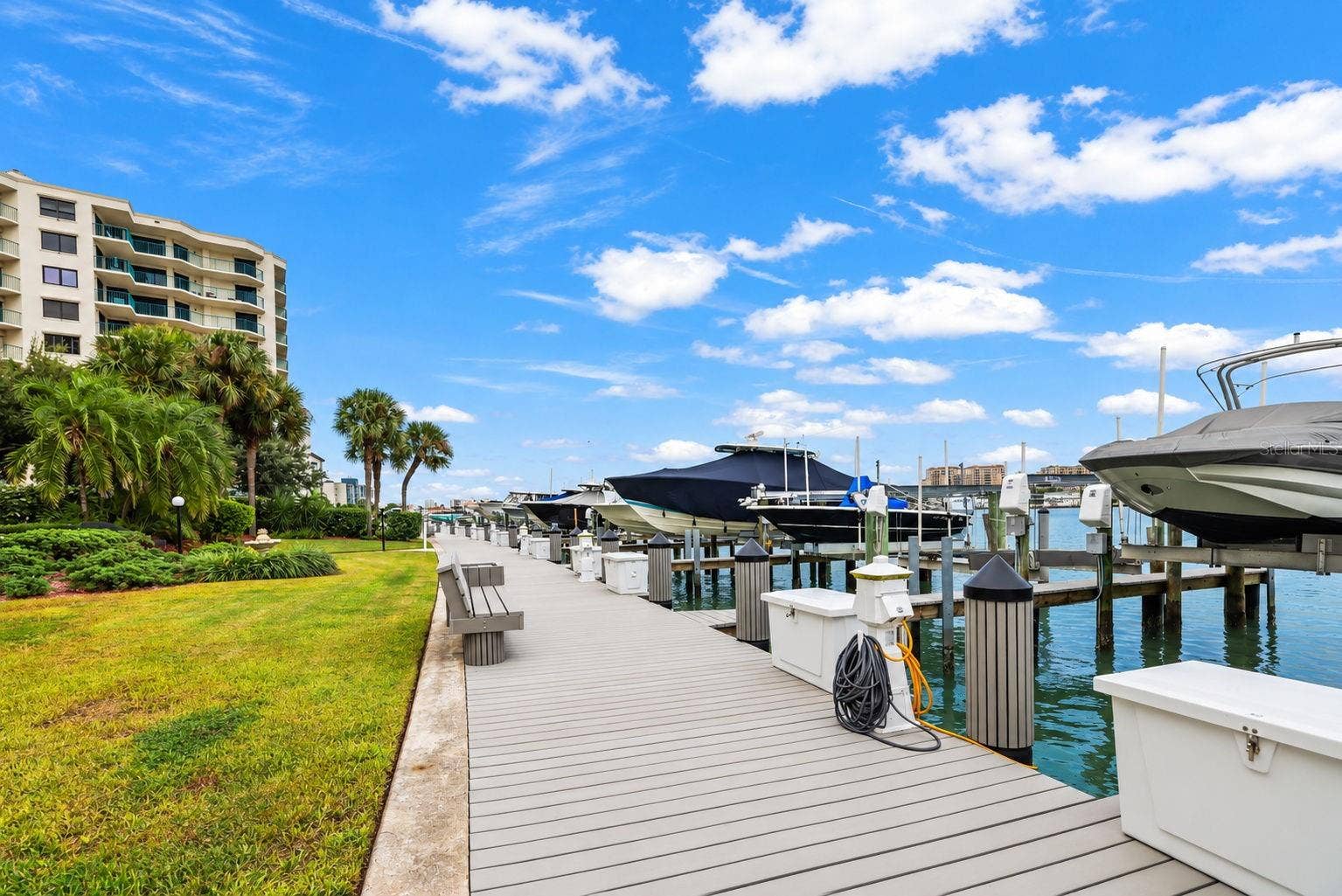 690 ISLAND WAY, #606, Clearwater, FL 33767 Brand new boardwalk at the marina. Everyone has access to this really great feature.