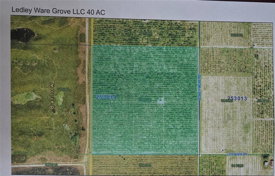 Property photo for Lot 1 & 2 LEDLY WEAR ROAD, Bartow, FL