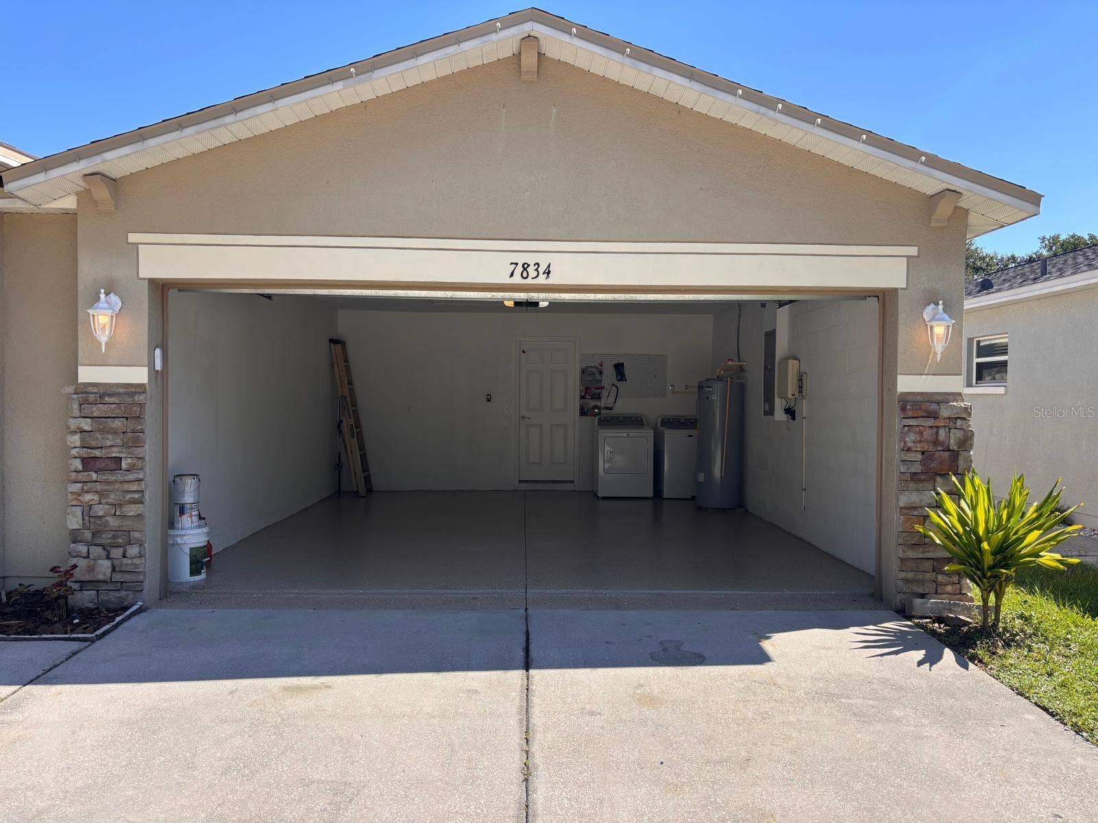 2 car garage