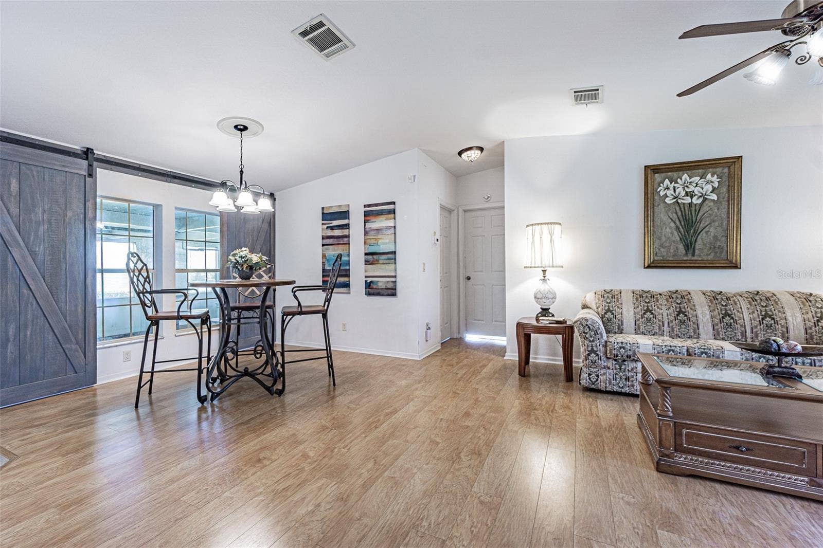 Dining area is OPEN to great room!