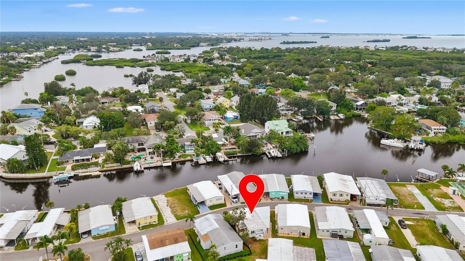 70 SCHOONER DRIVE, #70, Palm Harbor, FL 34683 Arial view
