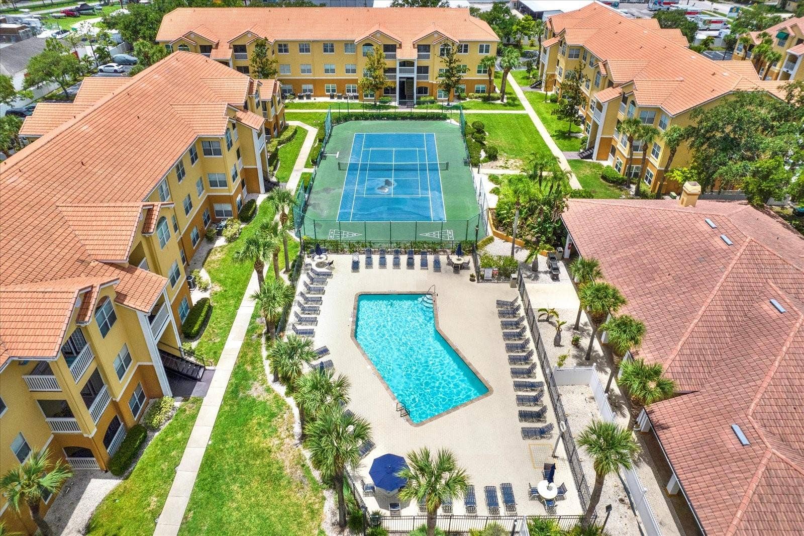 10764 70TH AVENUE, #2208, Seminole, FL 33772 Ariel View