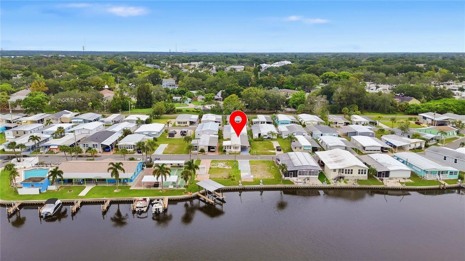65 SCHOONER DRIVE, #65, Palm Harbor, FL 34683 Arial view