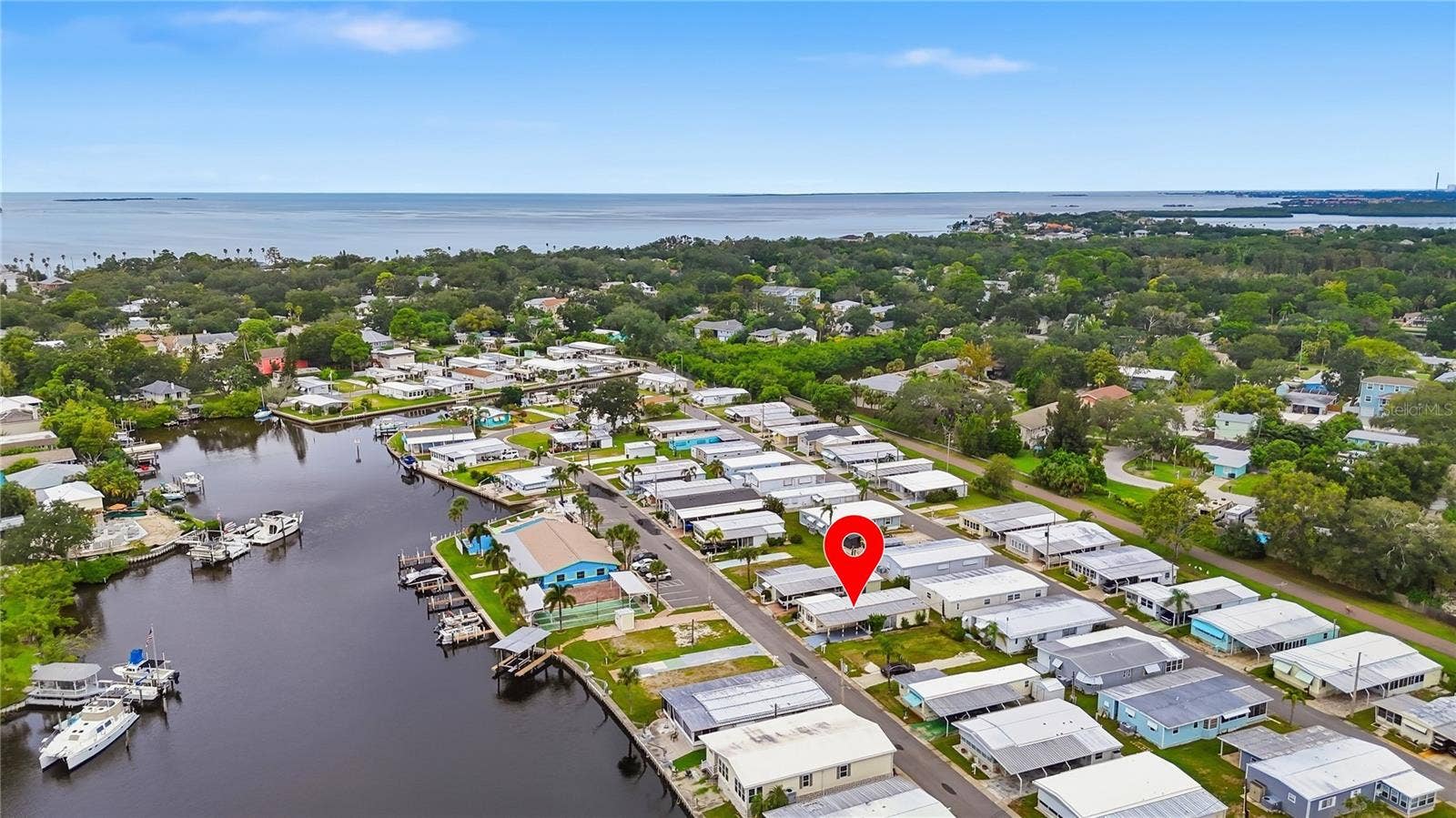 65 SCHOONER DRIVE, #65, Palm Harbor, FL 34683 Arial view