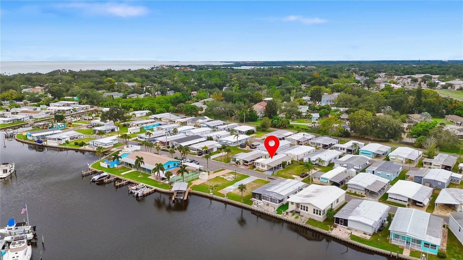 65 SCHOONER DRIVE, #65, Palm Harbor, FL 34683 Arial view