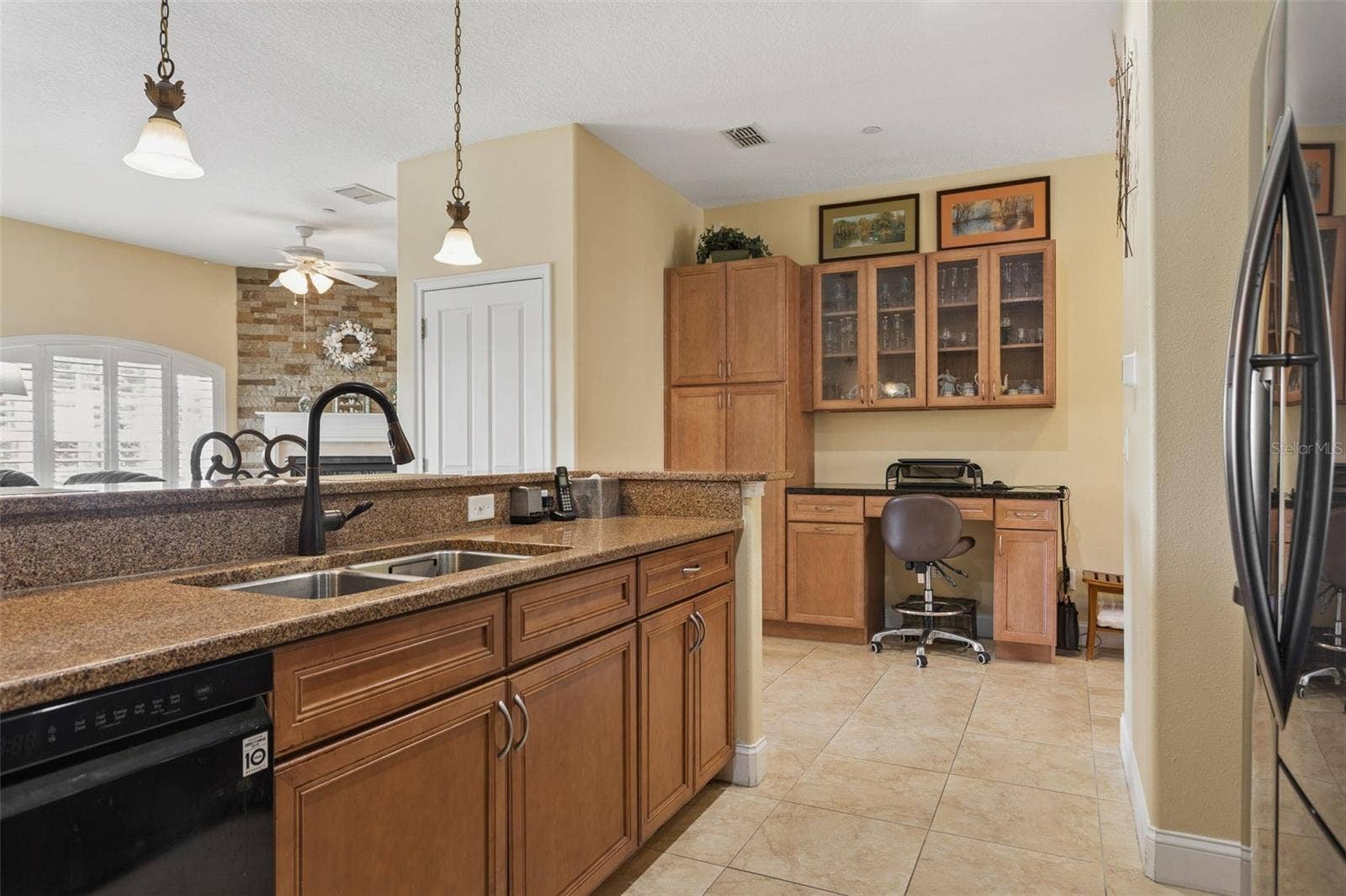 6522 SAND SHORE LANE, New Port Richey, FL 34652 Kitchen/office - 6522 Sand Shore Lane