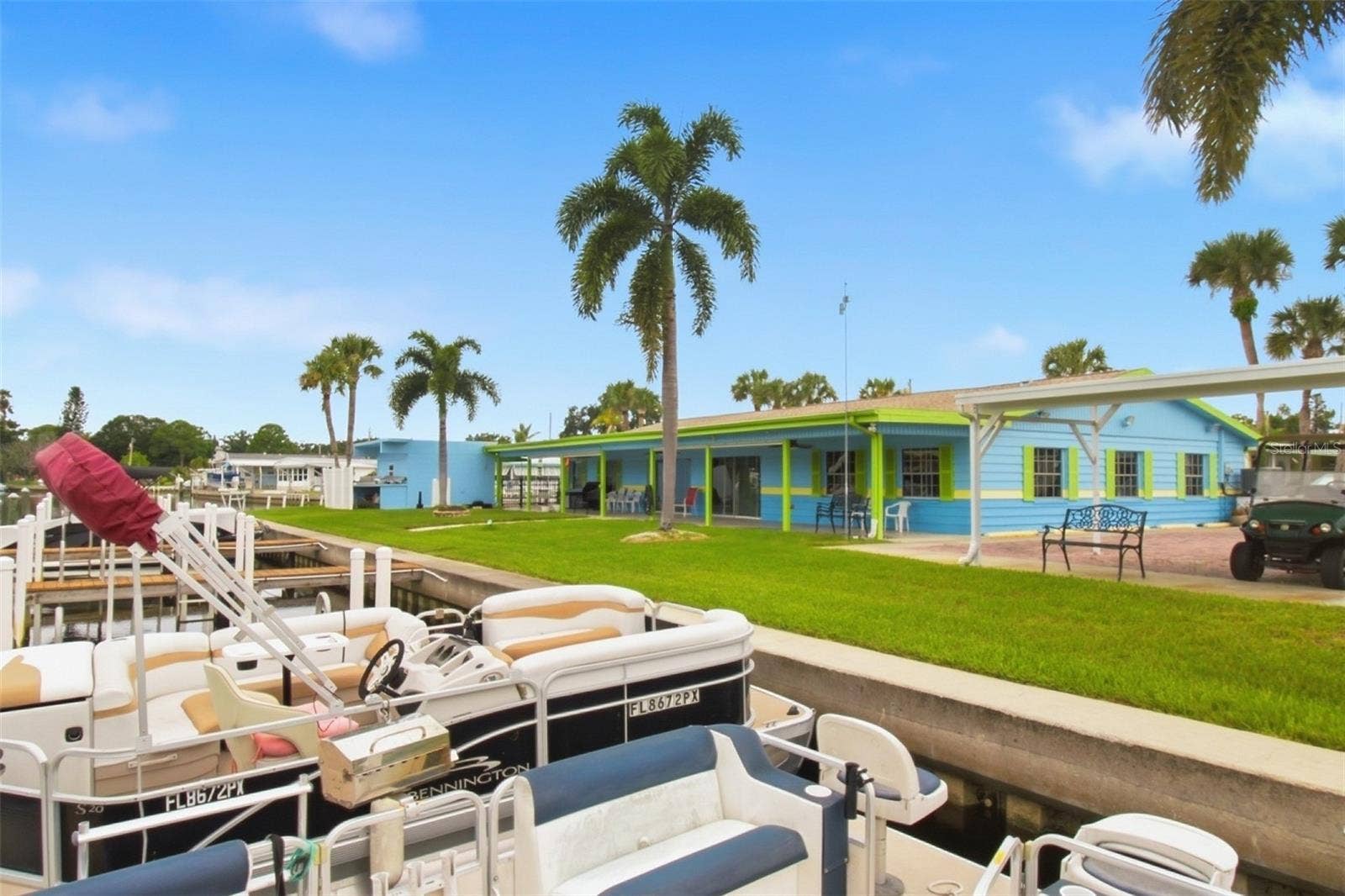 21 YAWL LANE, #21, Palm Harbor, FL 34683 Back of Clubhouse from Canal