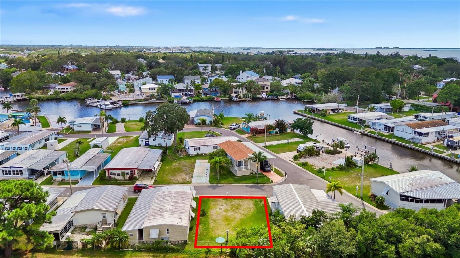 21 YAWL LANE, #21, Palm Harbor, FL 34683 Arial of Empty Lot