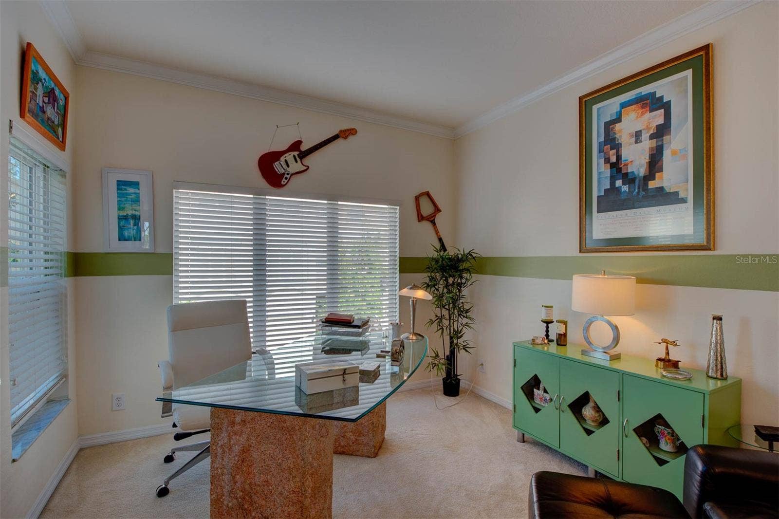 1146 VENETIAN HARBOR DRIVE NE, St Petersburg, FL 33702 staged den/office
