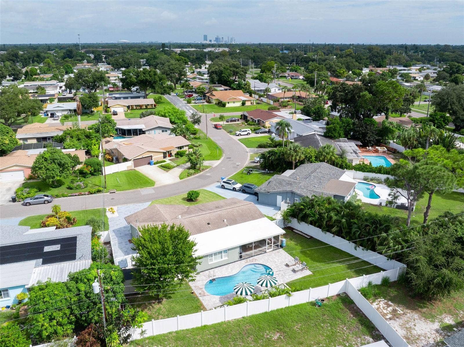 1700 63RD TERRACE S, St Petersburg, FL 33712 Aerial View Of The Home