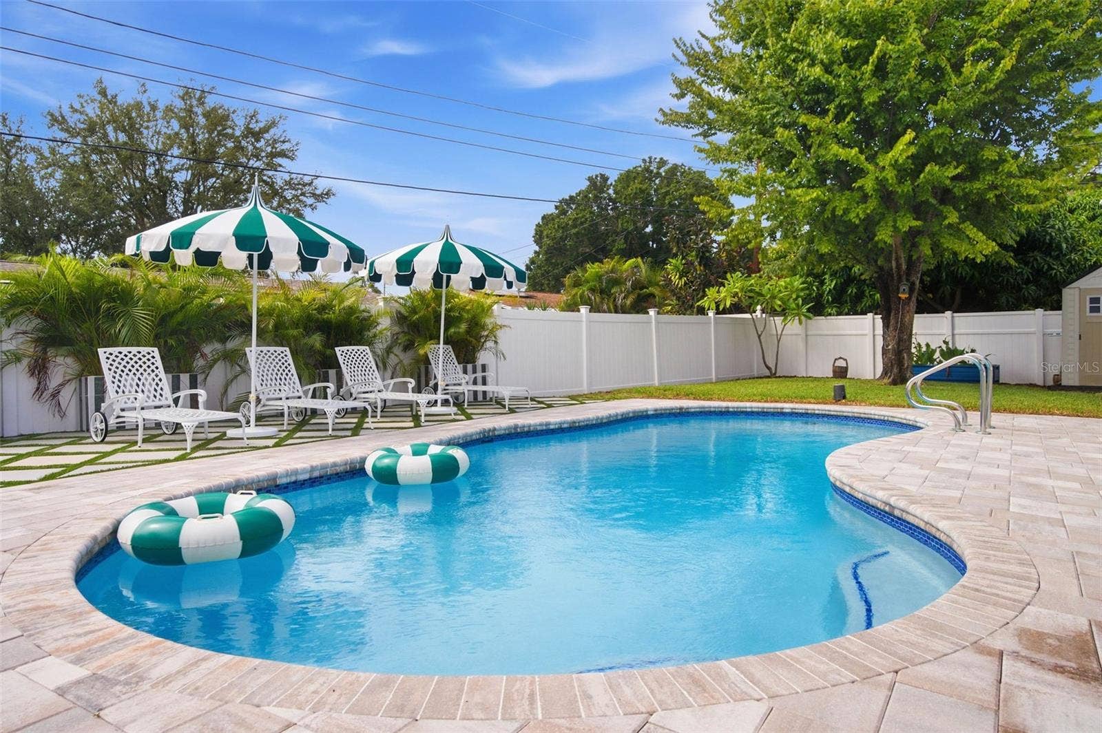 1700 63RD TERRACE S, St Petersburg, FL 33712 Beautiful View Of The Pool