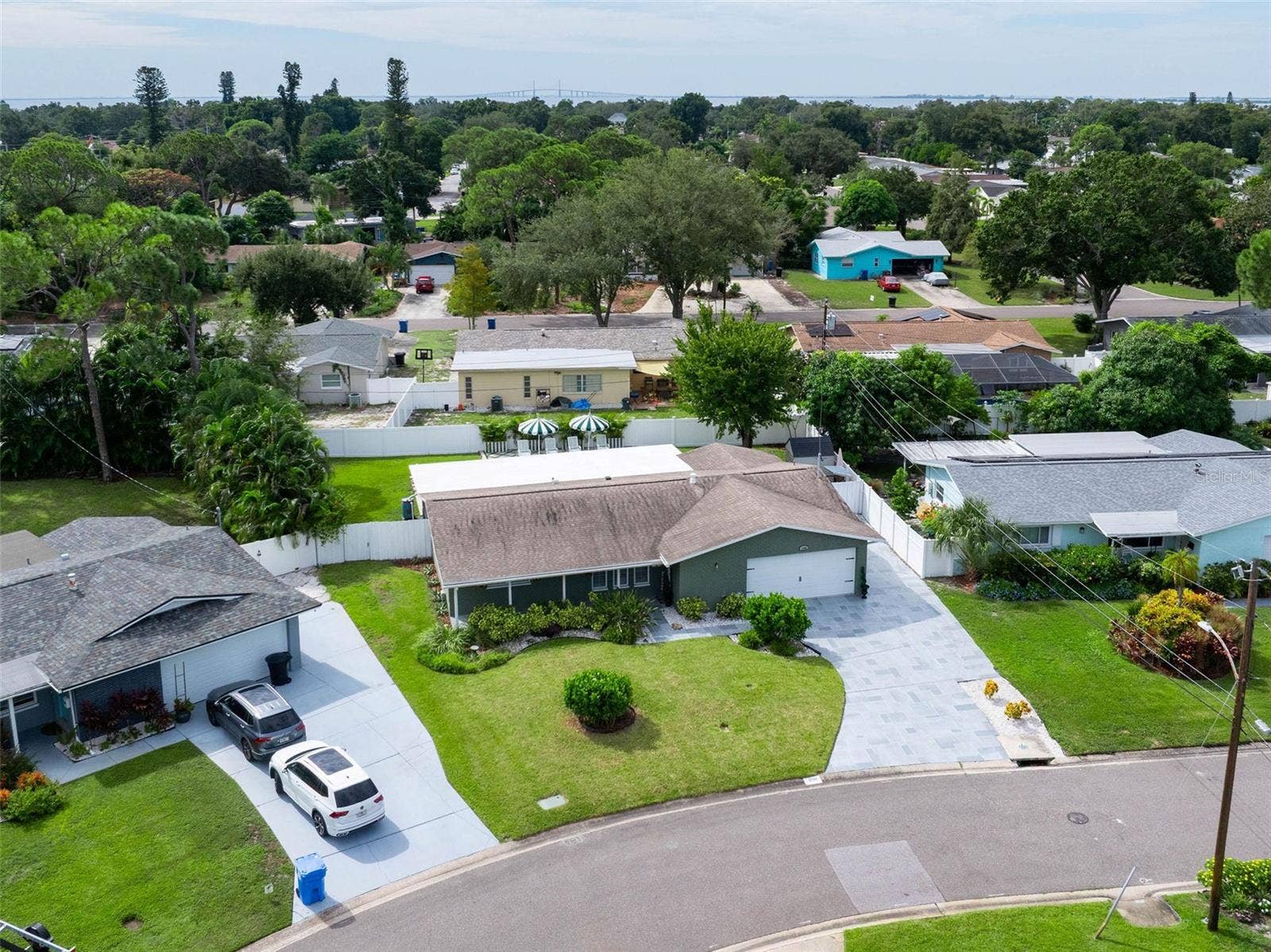 1700 63RD TERRACE S, St Petersburg, FL 33712 Aerial View Of The Home