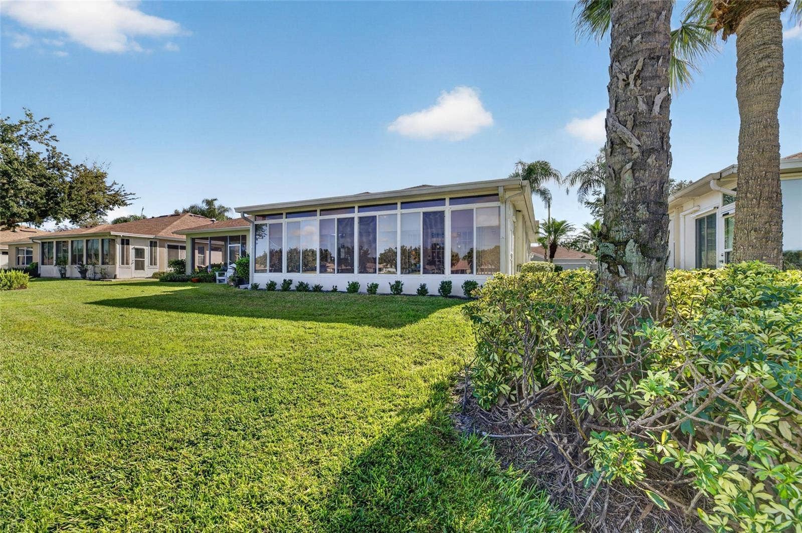 1229 HUNTINGTON GREENS DRIVE, #12, Sun City Center, FL 33573 Backyard