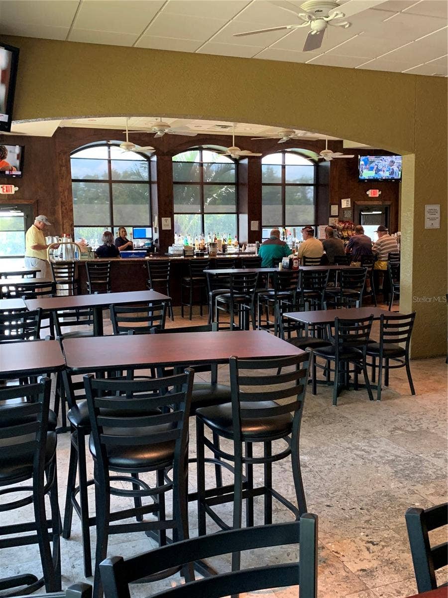 1229 HUNTINGTON GREENS DRIVE, #12, Sun City Center, FL 33573 South Clubhouse "Cheers" Bar