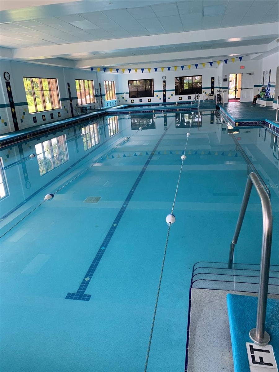 1229 HUNTINGTON GREENS DRIVE, #12, Sun City Center, FL 33573 South Clubhouse Indoor Pool