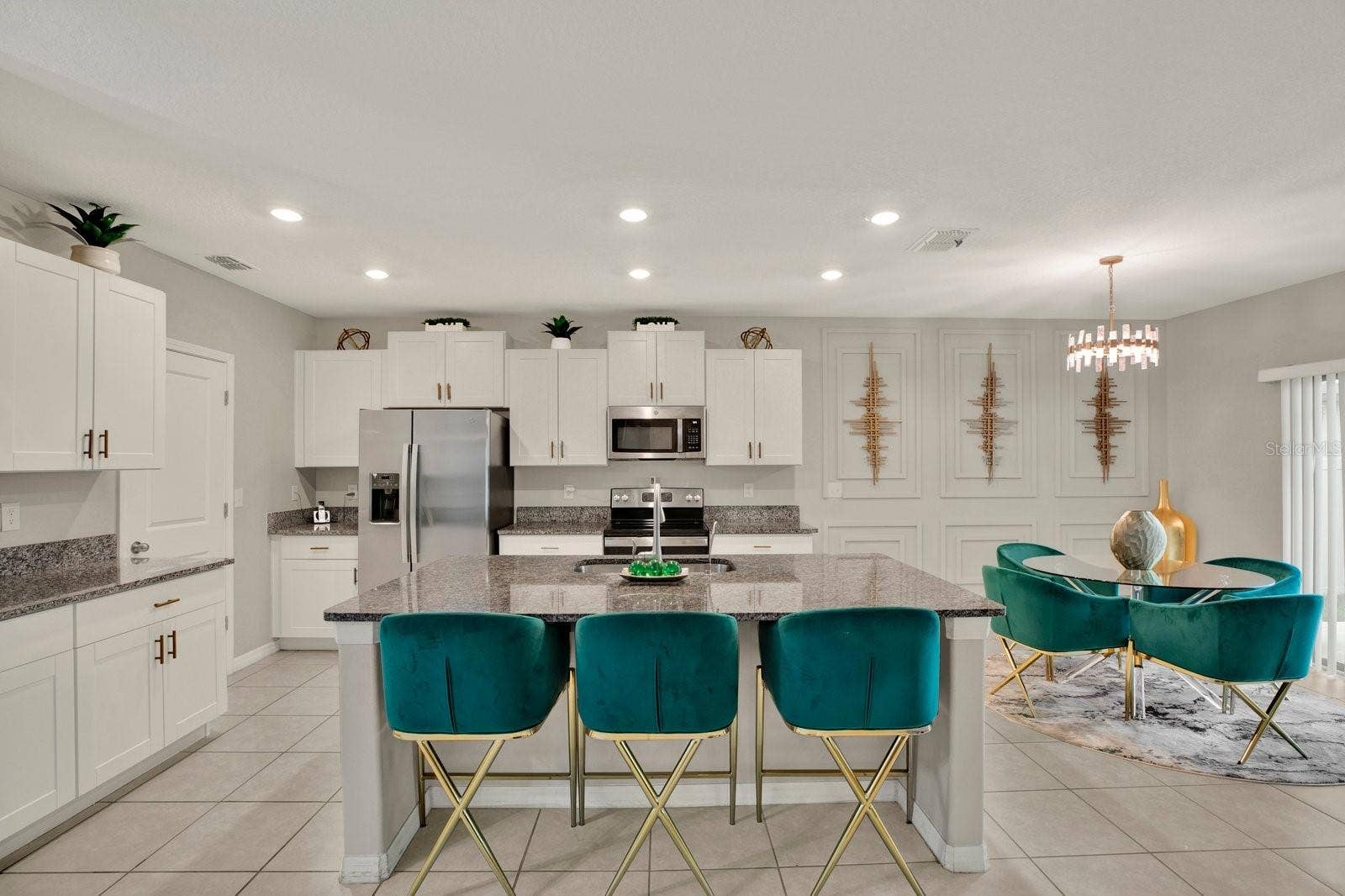 Crisp/Bright and Elegant Kitchen