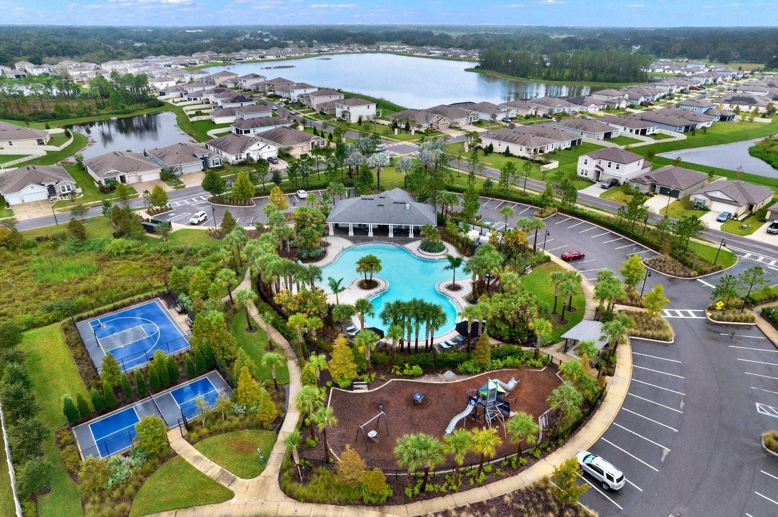 Community Amenities, Park, Basketball and Pickleball Courts