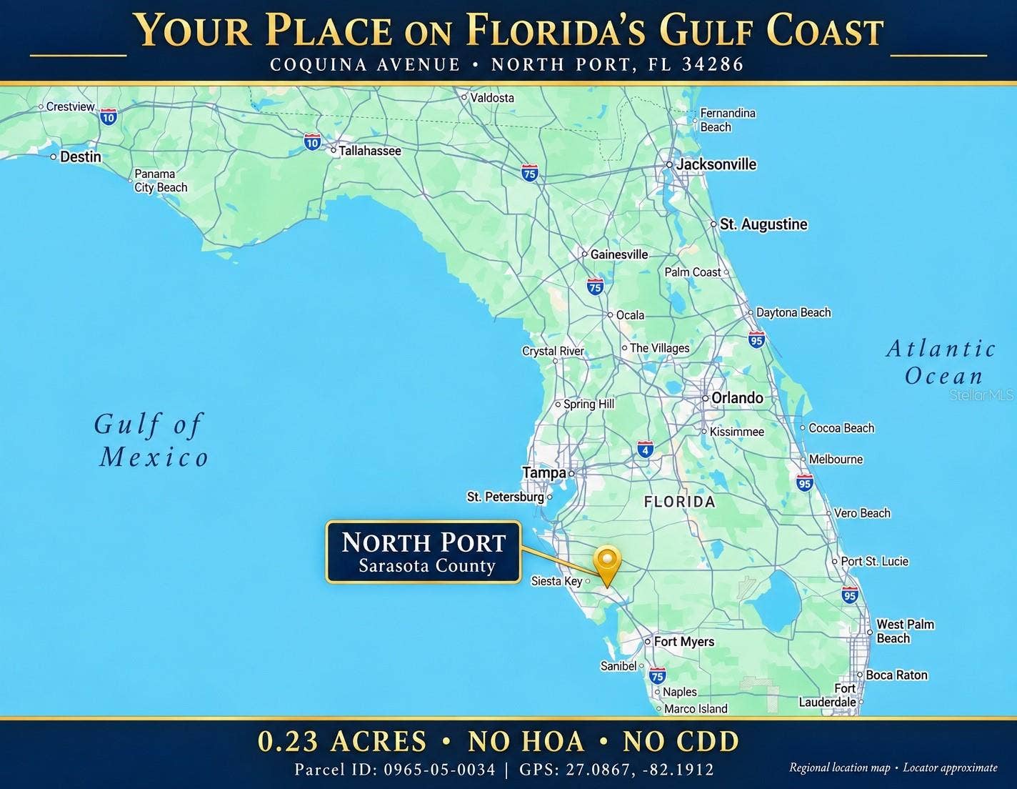 COQUINA AVENUE, North Port, FL 34286 COQUINA AVENUE, North Port, FL 34286